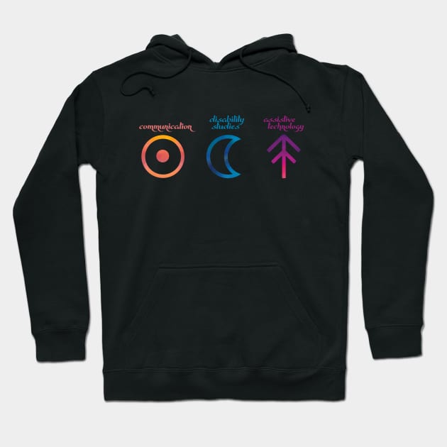 Disability Astrology Hoodie by Dirty Nerdy